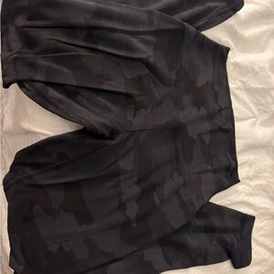 lululemon athletica Black Camo Leggings